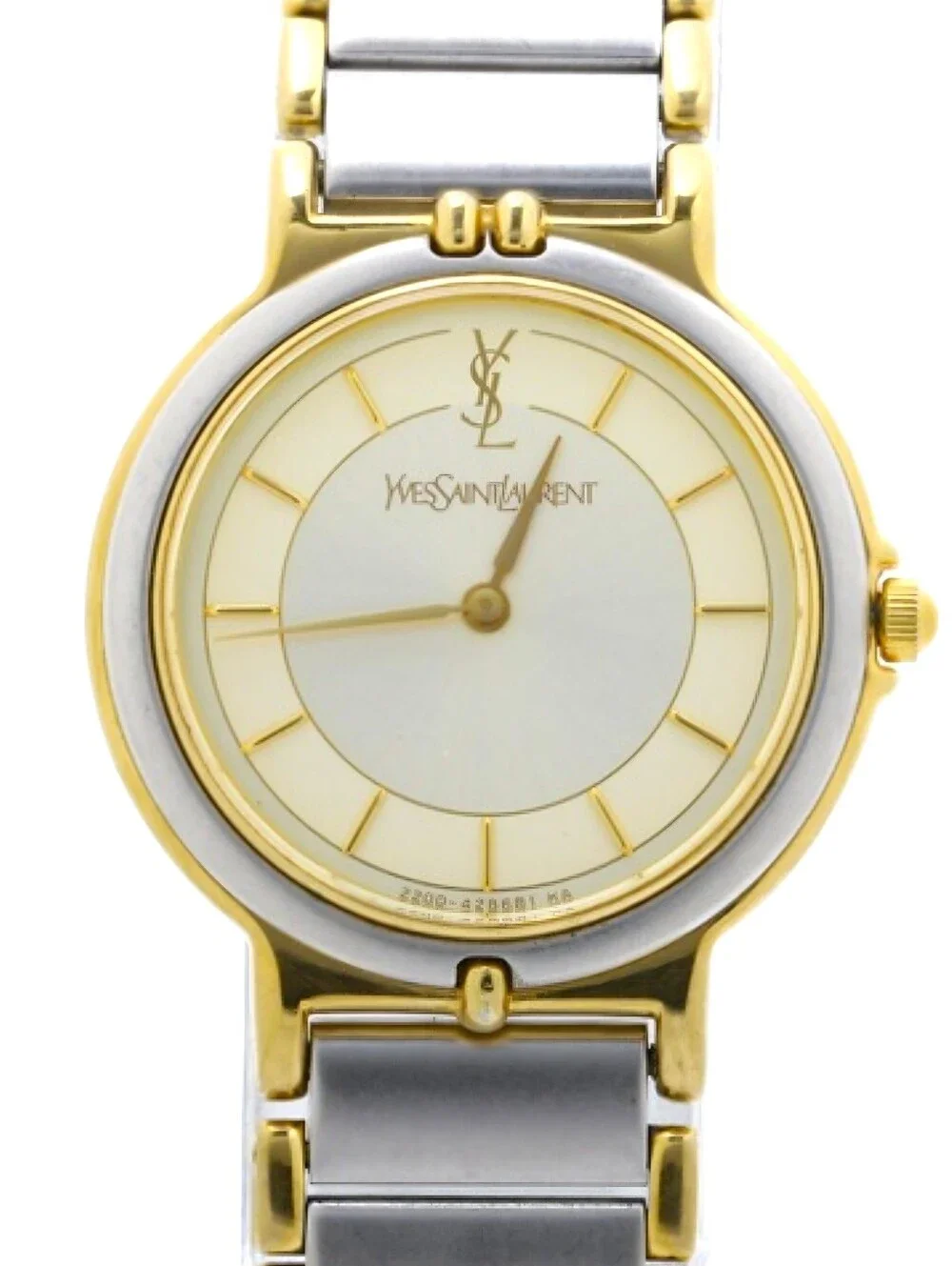 YSL Yves Saint Laurent Womens Watch Vintage Stainless Steel